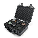 6 Slots Waterproof Dustproof Luxury Plastic Watch Case