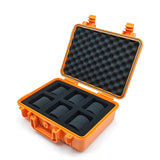 6 Slots Waterproof Dustproof Luxury Plastic Watch Case