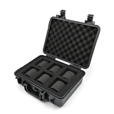 6 Slots Waterproof Dustproof Luxury Plastic Watch Case