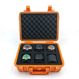 6 Slots Waterproof Dustproof Luxury Plastic Watch Case