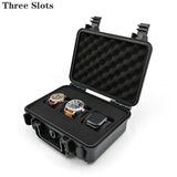 3 Slots Waterproof Plastic Watch Case