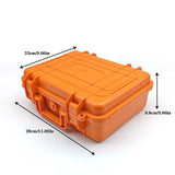 6 Slots Waterproof Dustproof Luxury Plastic Watch Case