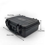 6 Slots Waterproof Dustproof Luxury Plastic Watch Case