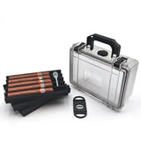 15 Cigars Waterproof Dustproof Luxury Plastic Cigar Case