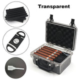 15 Cigars Waterproof Dustproof Luxury Plastic Cigar Case