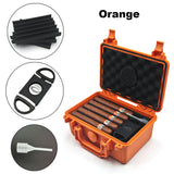 15 Cigars Waterproof Dustproof Luxury Plastic Cigar Case