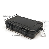 5 Cigars Waterproof Dustproof Luxury Plastic Cigar Case