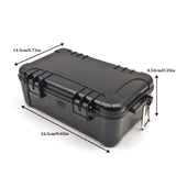 10 Cigars Waterproof Dustproof Luxury Plastic Cigar Case